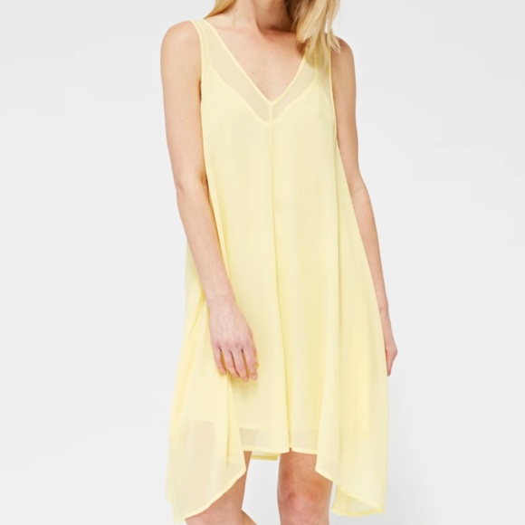 LACAUSA Daffodil Dress Anthropologie - NWT, Black Strapless V-Neck Semi-sheer, S - Picture 3 of 5